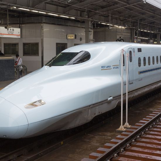 Bullet Train In Japan