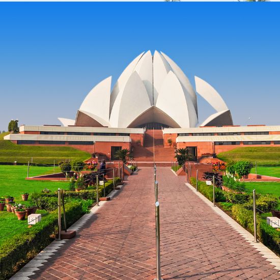 Lotus Temple In New Delhi India