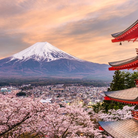 Mount Fuji In Japan