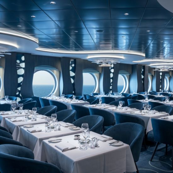 Restaurant Onboard Caribbean Cruise