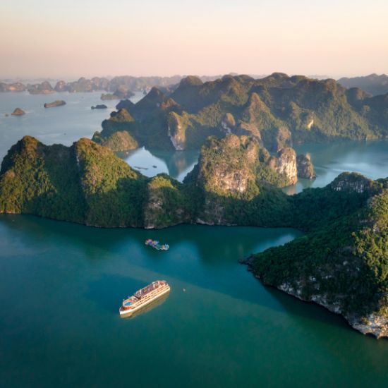 Ha Long Bay In Vietnam